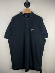Vintage 90s Nike Golf Black Polo Shirt