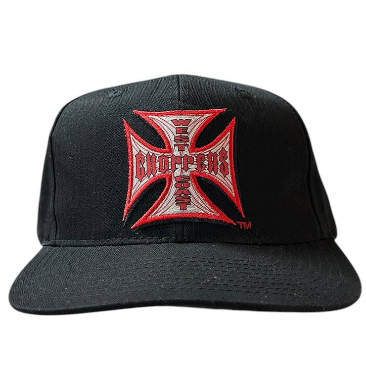 Vintage West Coast Choppers Jesse James Black Snapback Hat