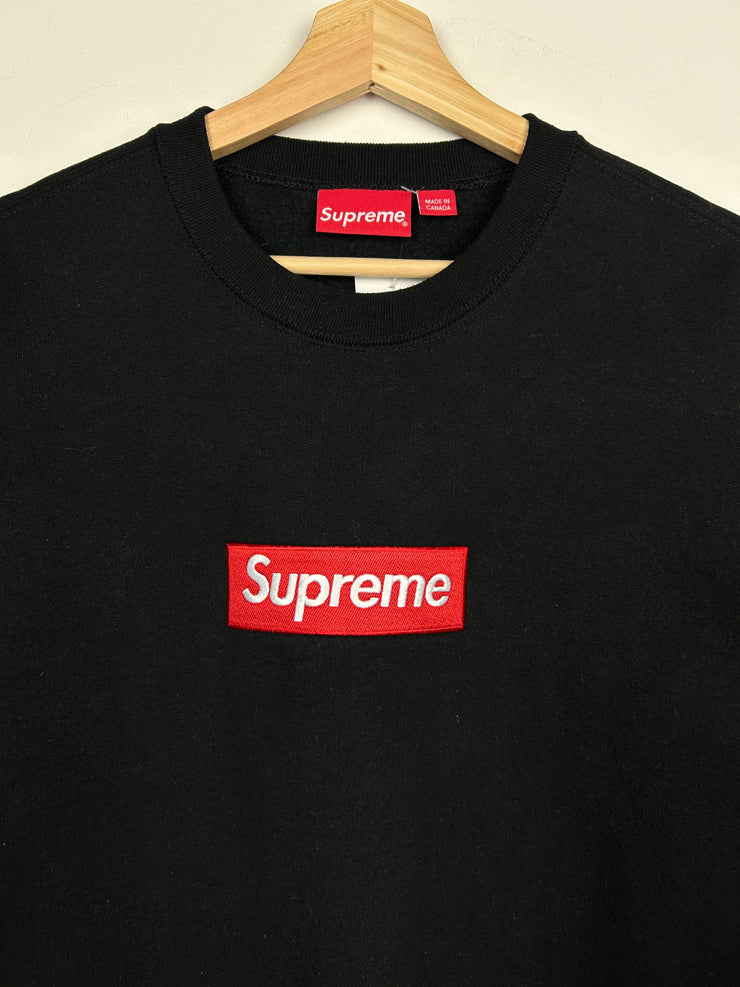 Supreme FW22 Black Box Logo Crewneck