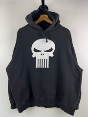 Vintage 2003 Marvel Comics The Punisher Black Hoodie
