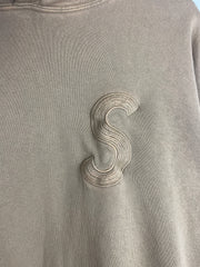 Supreme SS23 Overdyed S Logo Natural Hoodie