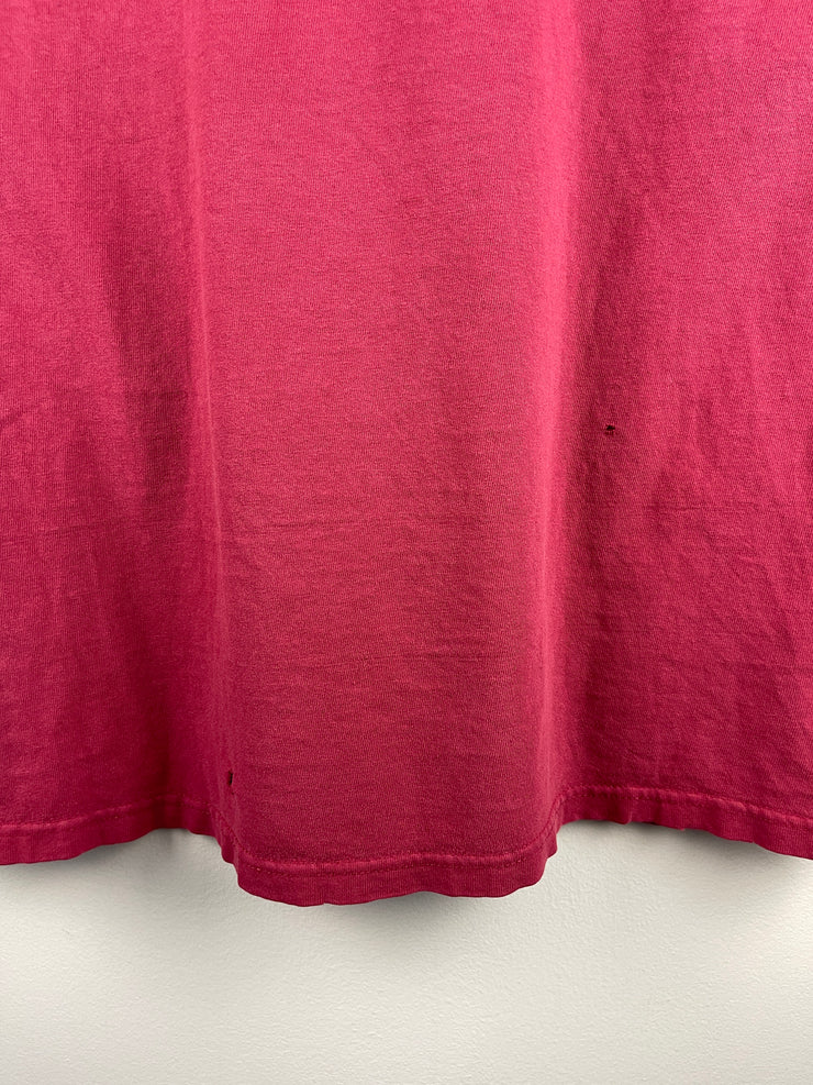 Vintage 90s Bacardi Rum Burgundy Tee