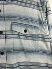 Vintage Patagonia Striped Blue Button Up Long Sleeve Shirt