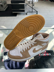 Jordan 1 Mid Tan Gum