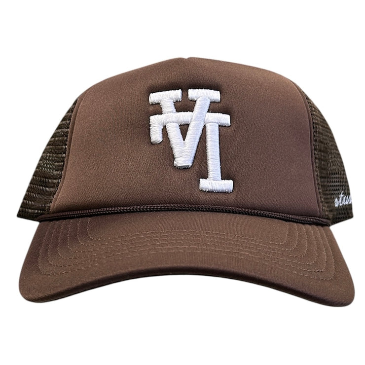 Studio 1999 LA Brown Trucker Hat