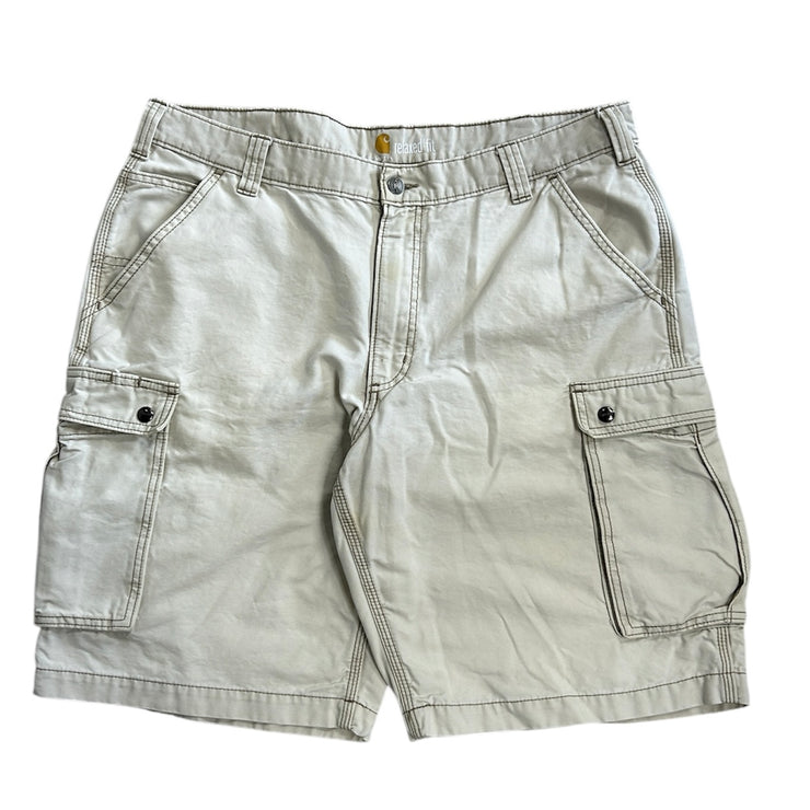Vintage Carhartt Beige Cargo Shorts