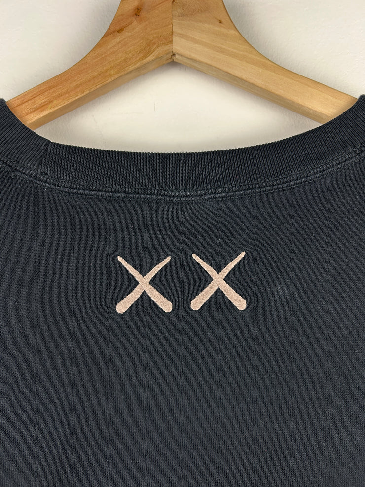 Kaws Companion Black Crewneck