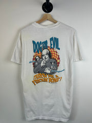 Vintage 1999 Big Dogs Dogtor Evil White Tee