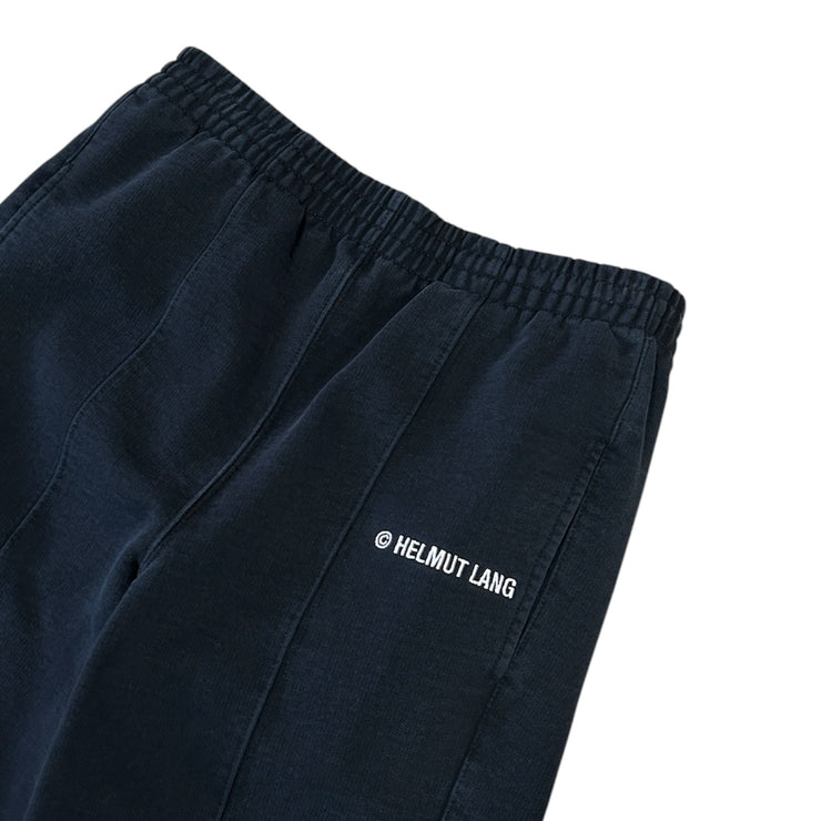 Helmut Lang Core Embroidered Black Sweatpants