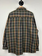 Vintage Dickies Checkered Button Up Flannel Long Sleeve