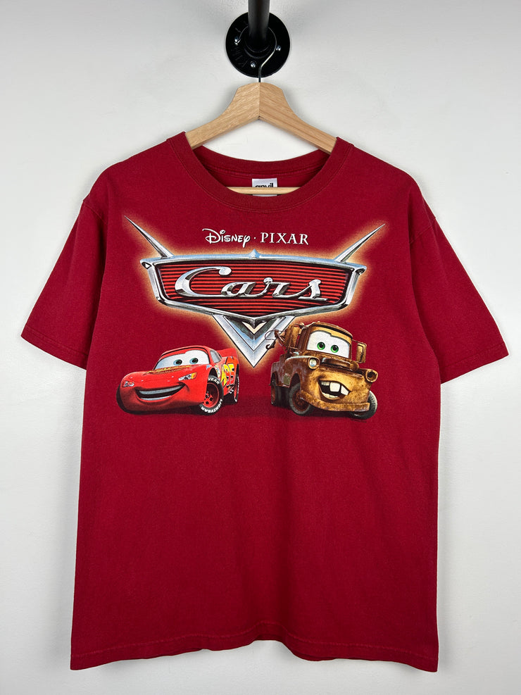 Vintage 2006 Disney Cars Movie Promo Red Tee