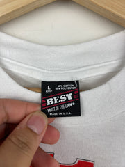 Vintage 90s NJPW G1 Climax Hot Summer Japan Wrestling White Tee