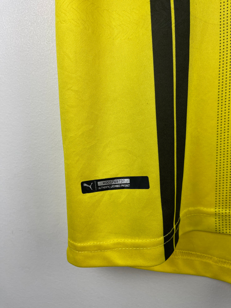 Puma 2023 Dortmund Day Home Yellow Soccer Jersey