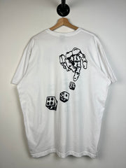 OVO Skeleton Dice White Tee