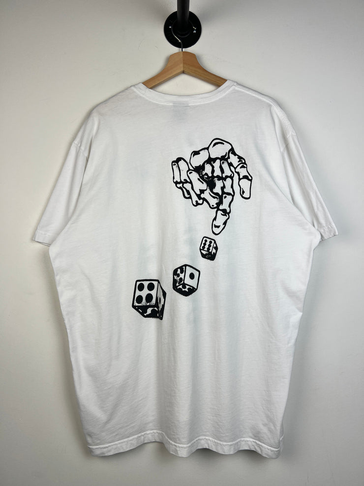 OVO Skeleton Dice White Tee