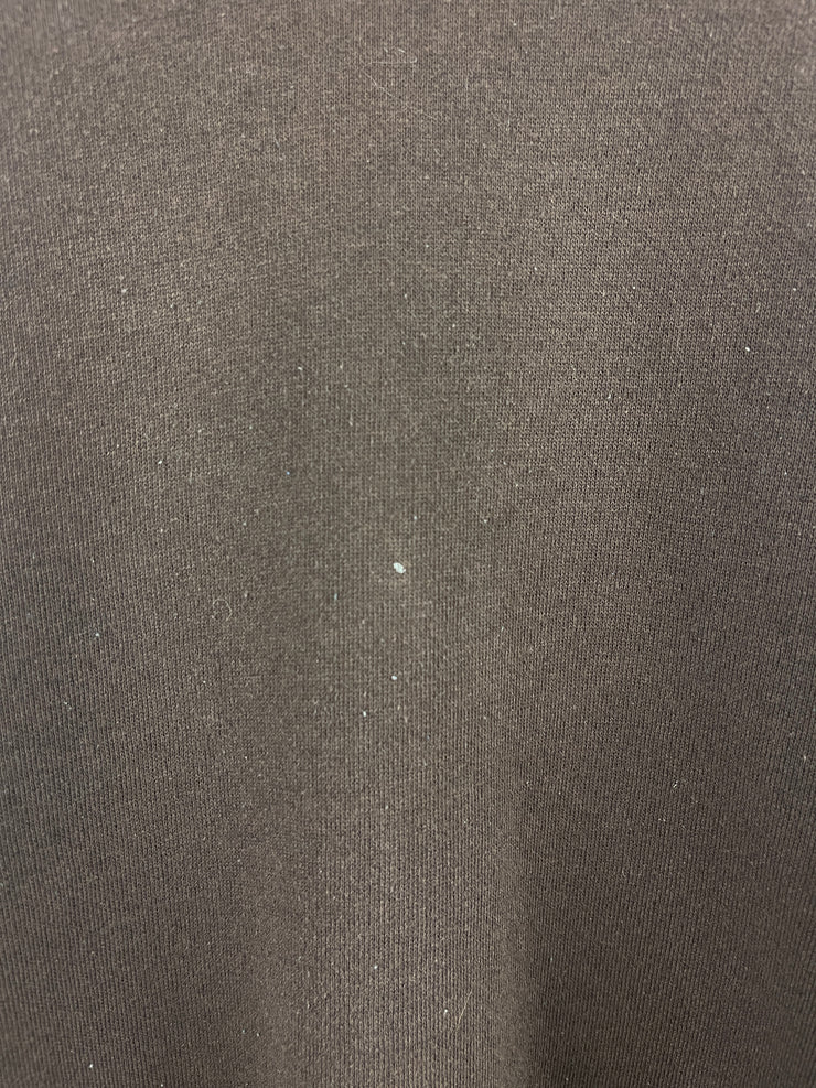 Vintage 90s Russell Athletic Blank Brown Crewneck