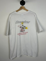 Vintage Y2K Energizer Bunny Personal Care White Tee