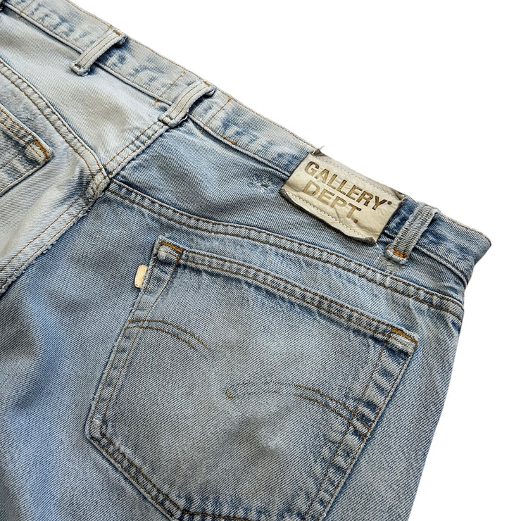 Gallery Dept. X Levis Two Face Split Blue Denim Jeans