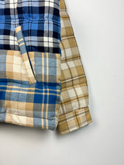 Kith Murray Plaid Blue Puffer Jacket