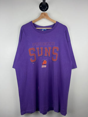 Vintage 90s NBA Pro Player Phoenix Suns Embroidered Purple Tee