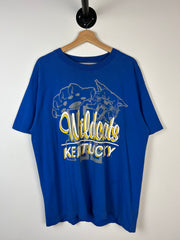 Vintage 90s Kentucky Wildcats Blue Tee