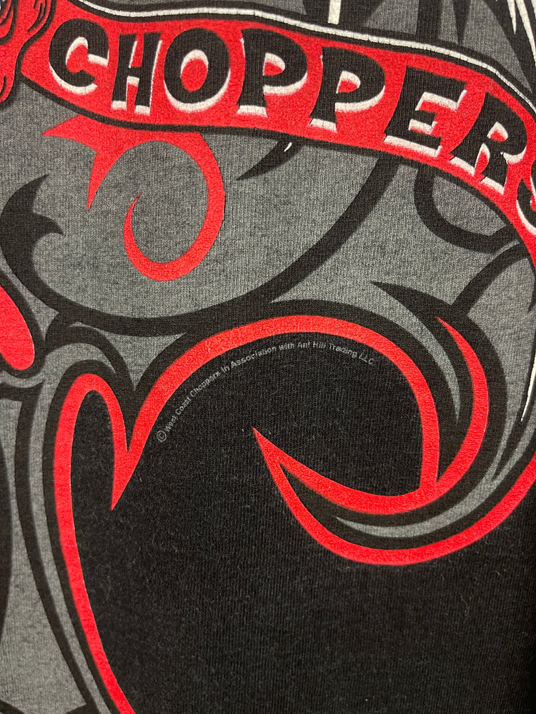 Vintage West Coast Choppers Choppers Devil Black & Red Long Sleeve