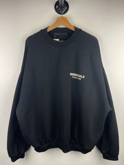 Fear Of God Essentials Black Crewneck