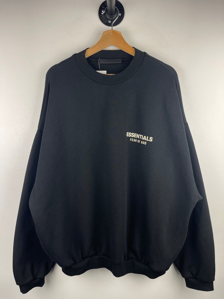 Fear Of God Essentials Black Crewneck