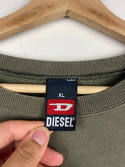 Diesel Denim Divison Olive Crewneck