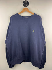 Vintage Tommy Hilfiger Embroidered Navy Crewneck