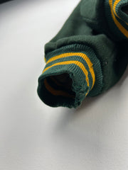 Vintage 60s Princeton Brockport State Green Wool Varsity Jacket