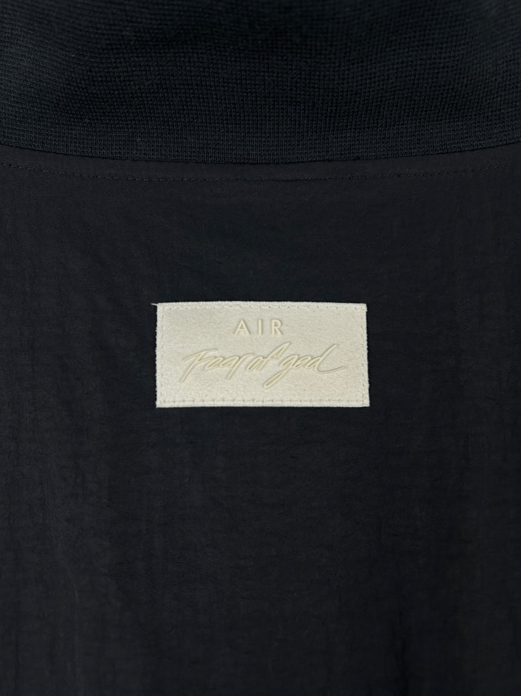 Fear Of God X Nike FW18 Black 1/2 Sleeve Zip Short Sleeve Jacket