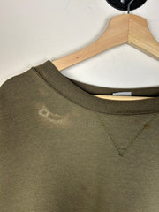 Vintage 90's Carhartt Spellout Olive Crewneck