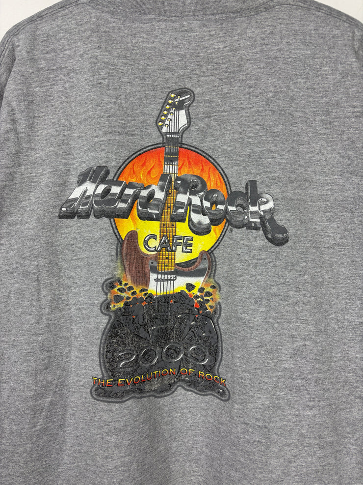 Vintage 90s Hard Rock Café Montreal Grey Tee