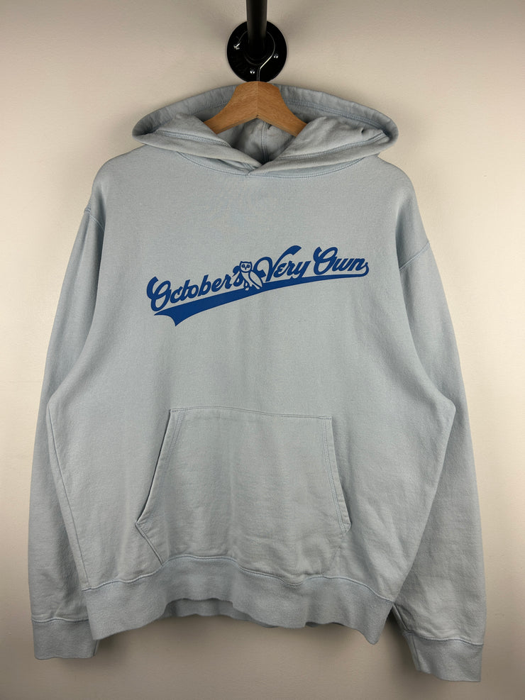 OVO Spellout Baby Blue Hoodie