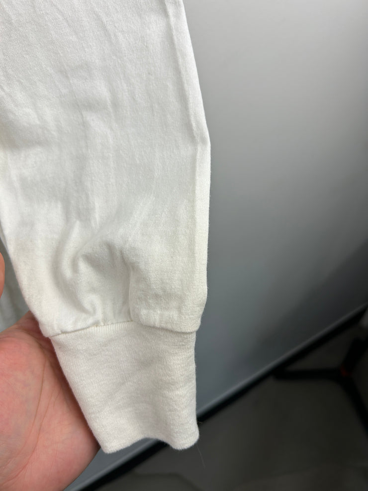 Vintage 90s Dare White Mockneck Long Sleeve