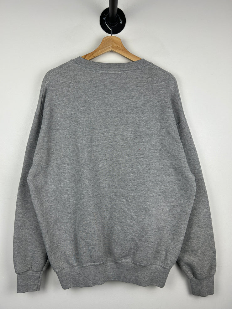 Vintage MLB Cleveland Indians 100 Years Grey Crewneck