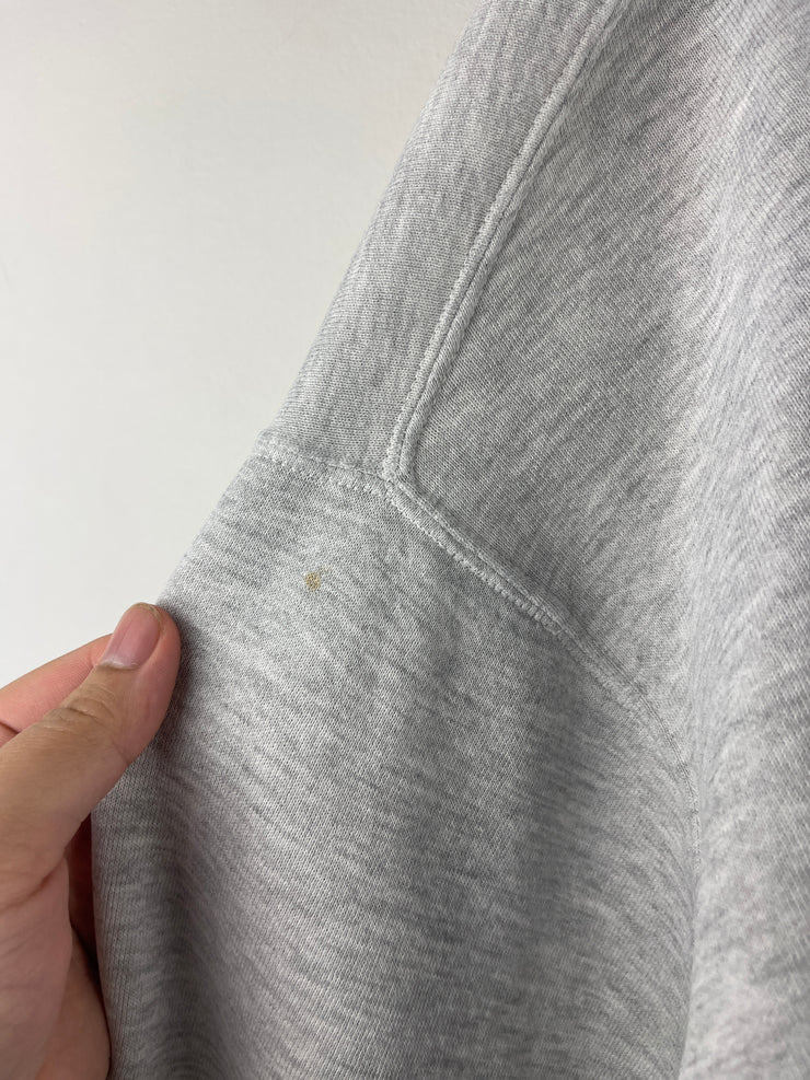 Vintage Nascar Little Trees Racing Grey Crewneck