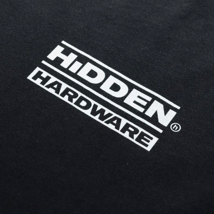 Hidden NY Rotating Blade Washed Black Tee
