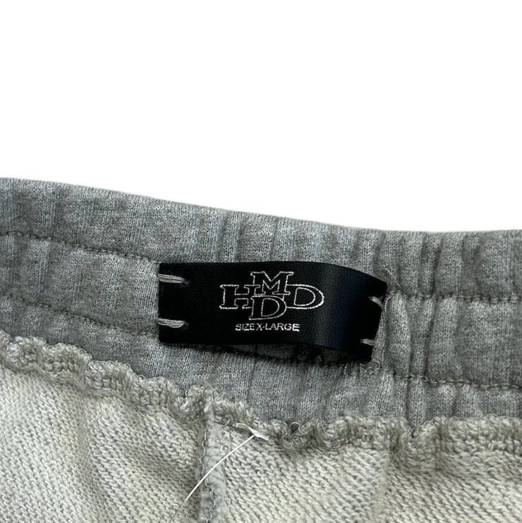 Happy Memories Don’t Die Distressed Wide Leg Baggy Grey Sweatpants