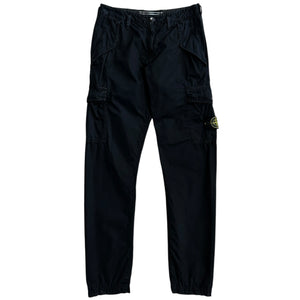 Stone Island RE-T Black Cargo Pants