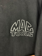 Vintage Nascar Chase Mac Tools Flames Black Racing Jacket