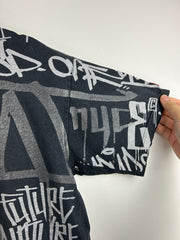 Vintage Element Skateboards All Over Print Black Tee