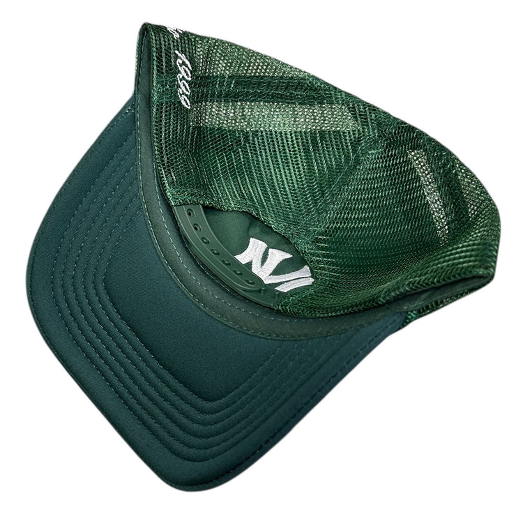 Studio 1999 NY Green Trucker Hat