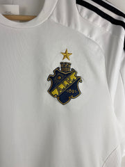 Vintage 2008-2009 Adidas AIK Stockholm Home White Soccer Jersey