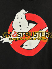 Vintage 90s Universal Studios Ghostbusters Black Tee
