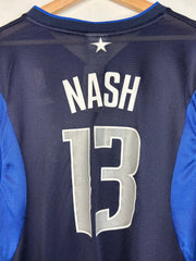 Vintage Y2K Reebok Dallas Mavericks Nash Navy Basketball Jersey