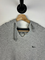 Vintage Nike Mini Swoosh Grey Hoodie