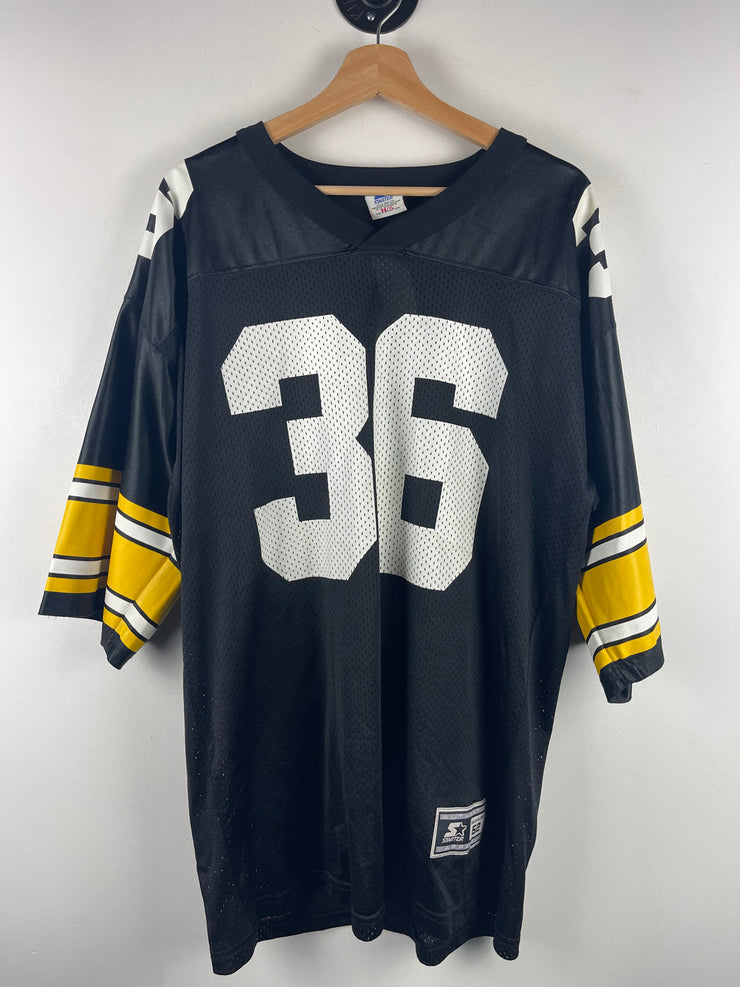 Vintage 90s NFL Starter Pittsburgh Steelers Bettis Black Football Jersey