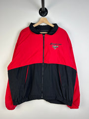 Vintage 90's Snap On Racing Insulated Black & Red Jacket